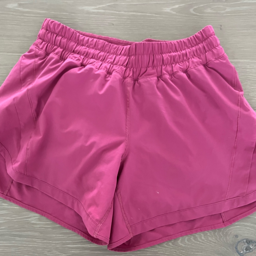 Women's Lululemon Pink Athletic Shorts
